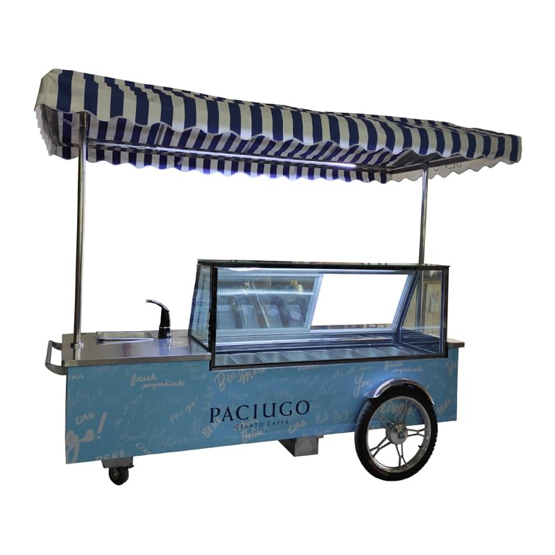 popsicle ice cream display freezer